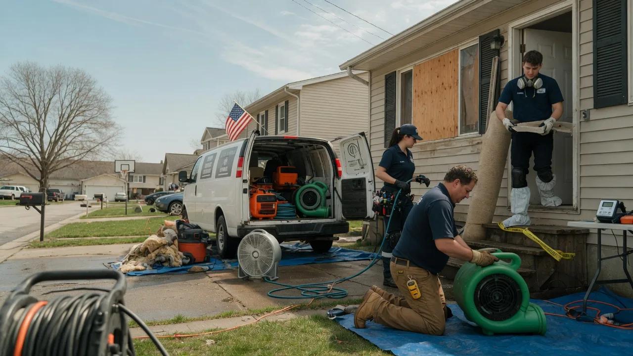 Water Damage Restoration in South Boston, VA near me